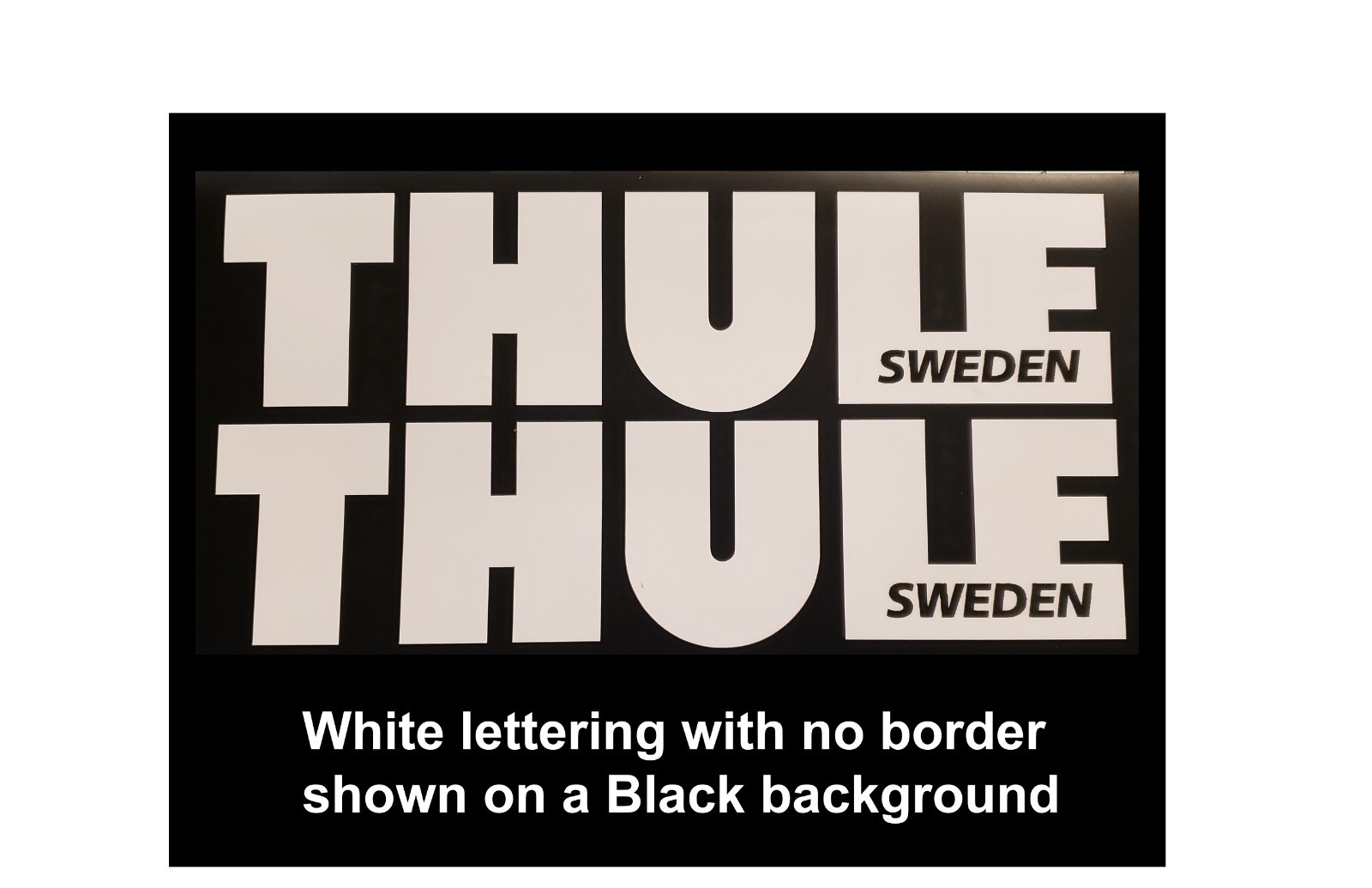 CAMOUFLAGE THULE 8″ 11″ 16″ VINYL DECAL 3 STYLES TO CHOOSE./ TRACKED!