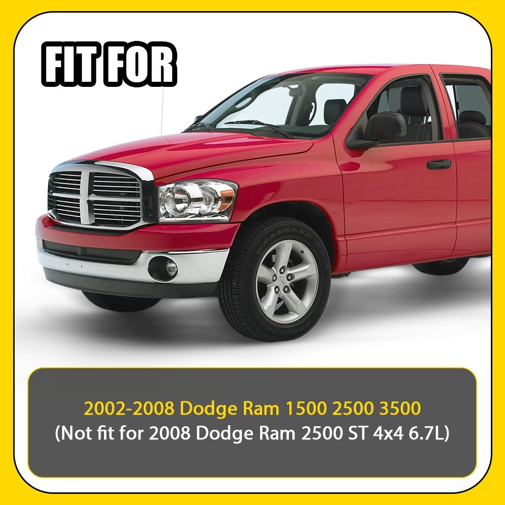 For Dodge Ram 2002-08 Dash Board Cover Mat Pad Gray Anti-UV Sun Protection 1-5X
