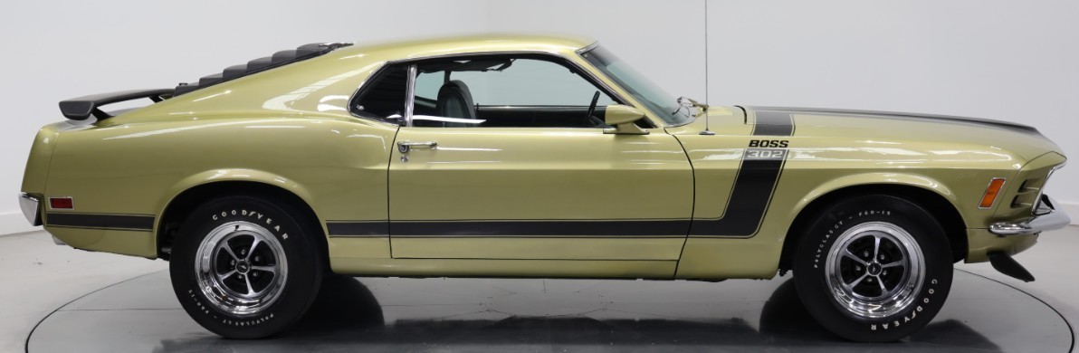 Ford Mustang Side Stripes Graphics Boss 302 Decals Accent 1970