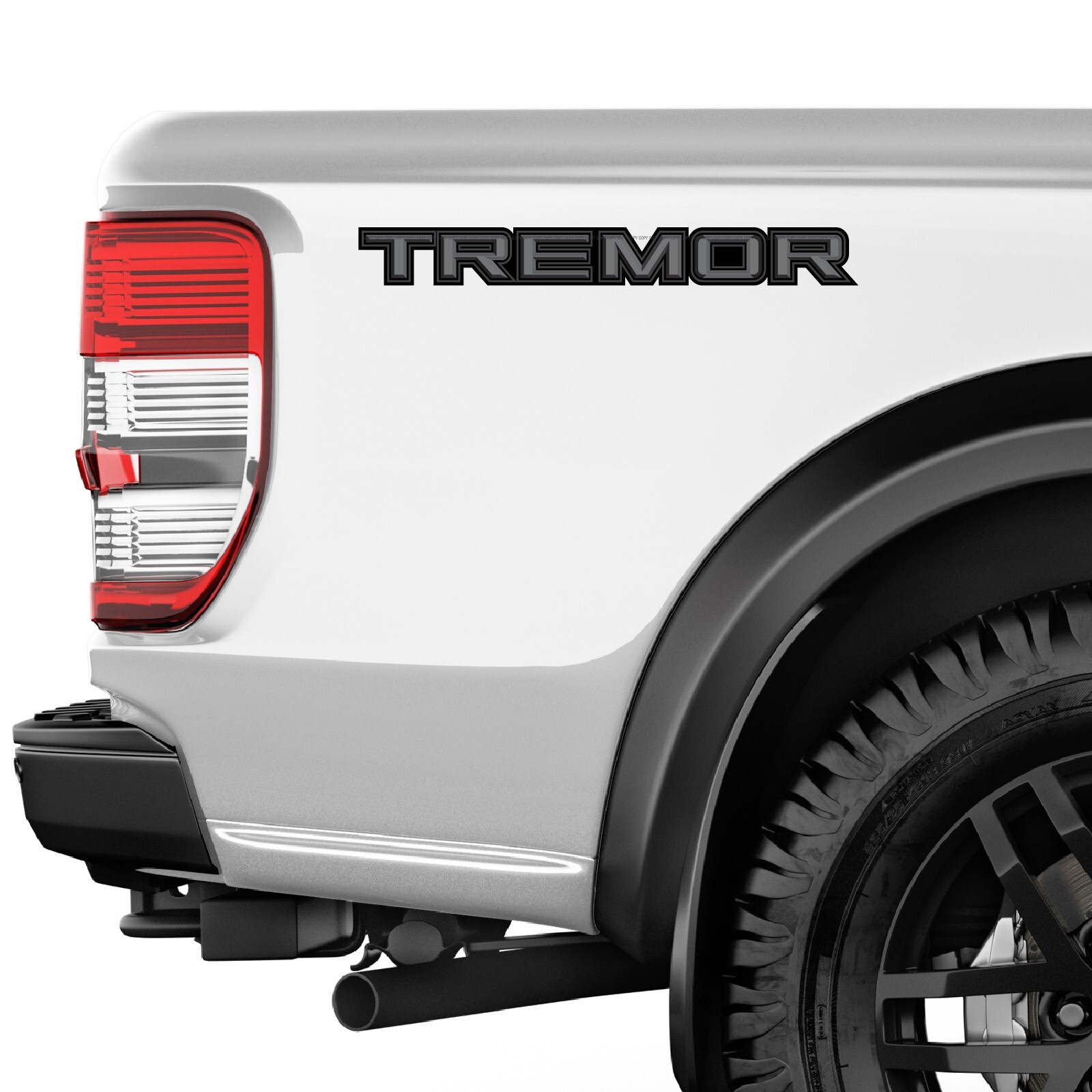 Tremor Package Truck Bed Side Decal Sticker