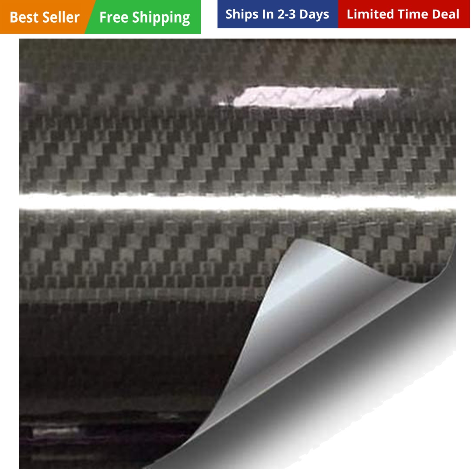 Epoxy High Gloss Black Carbon Vinyl Automotive Wrap Film DIY Easy to Install …