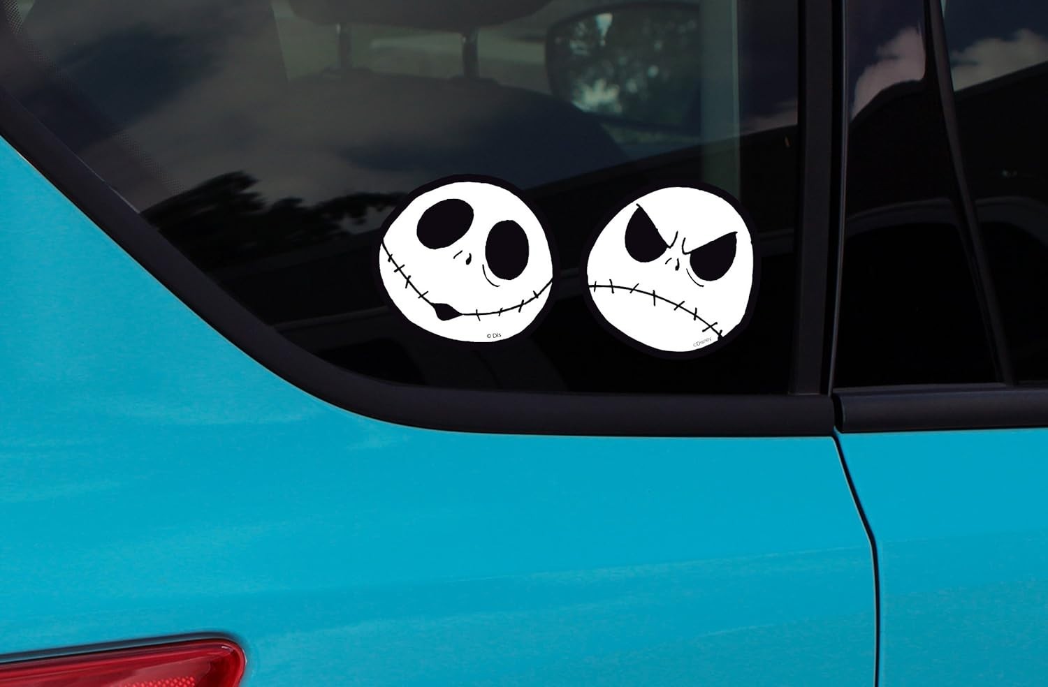 Disney Jack Nightmare Before Christmas Decals for Cars, Trucks, Lockers 4 Decals
