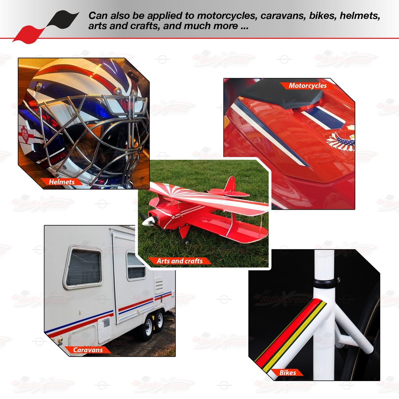 3M REFLECTIVE Conspicuity Adhesive Roll Decal Tapes Stickers Various Color Sizes