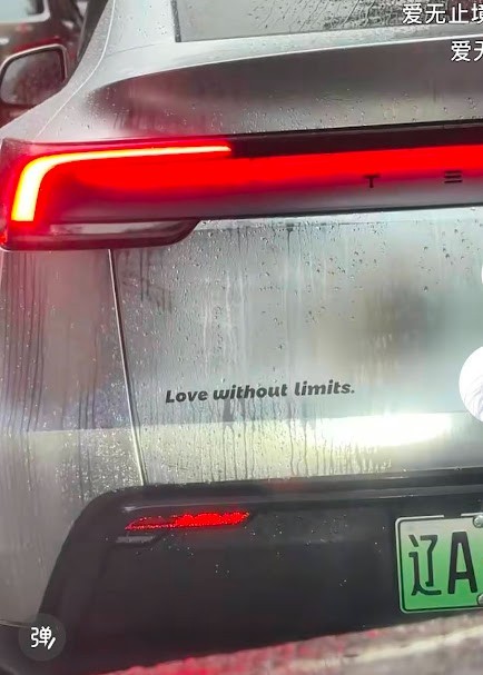 Love without limits. car sitcker