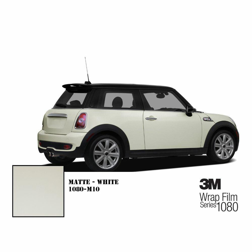 3M 1080 / 2080 Scotchprint Matte White Vinyl Car Wrap Film | M10
