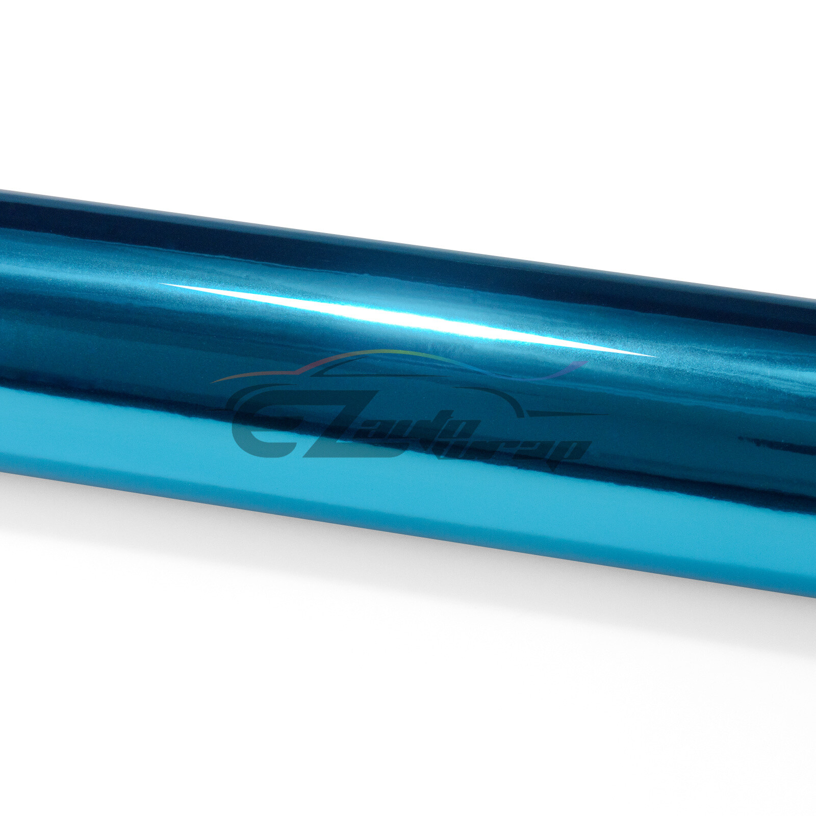 Supercast Chrome Light Blue Car Vinyl Wrap Decal Sticker Bubble Free Sheet Film