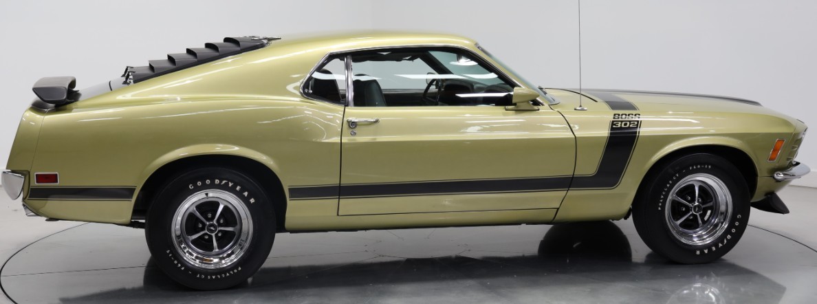 Ford Mustang Side Stripes Graphics Boss 302 Decals Accent 1970