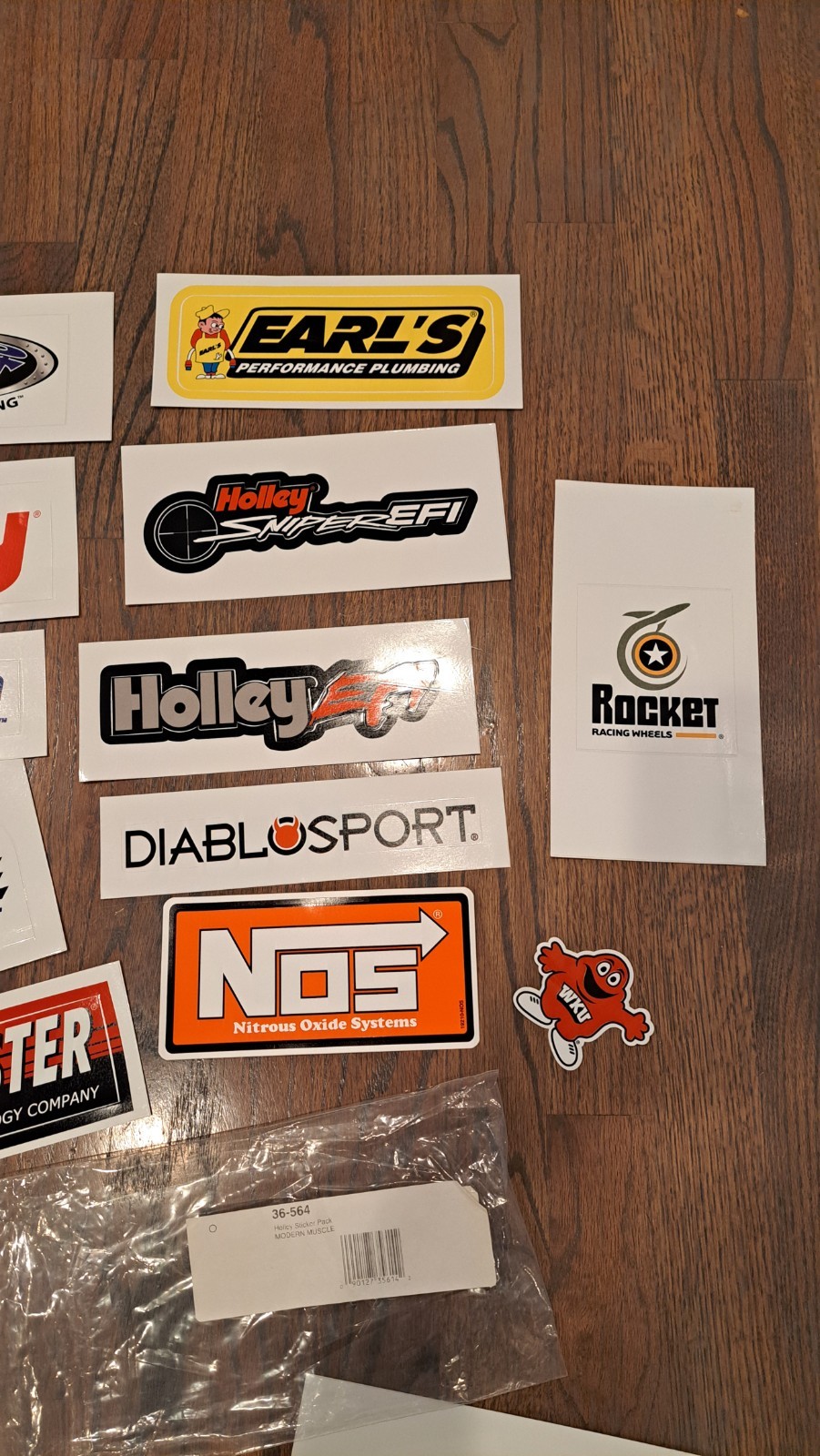 Holley Go Fast Sticker Pack 24 Vinyl Decal Packs 36-462