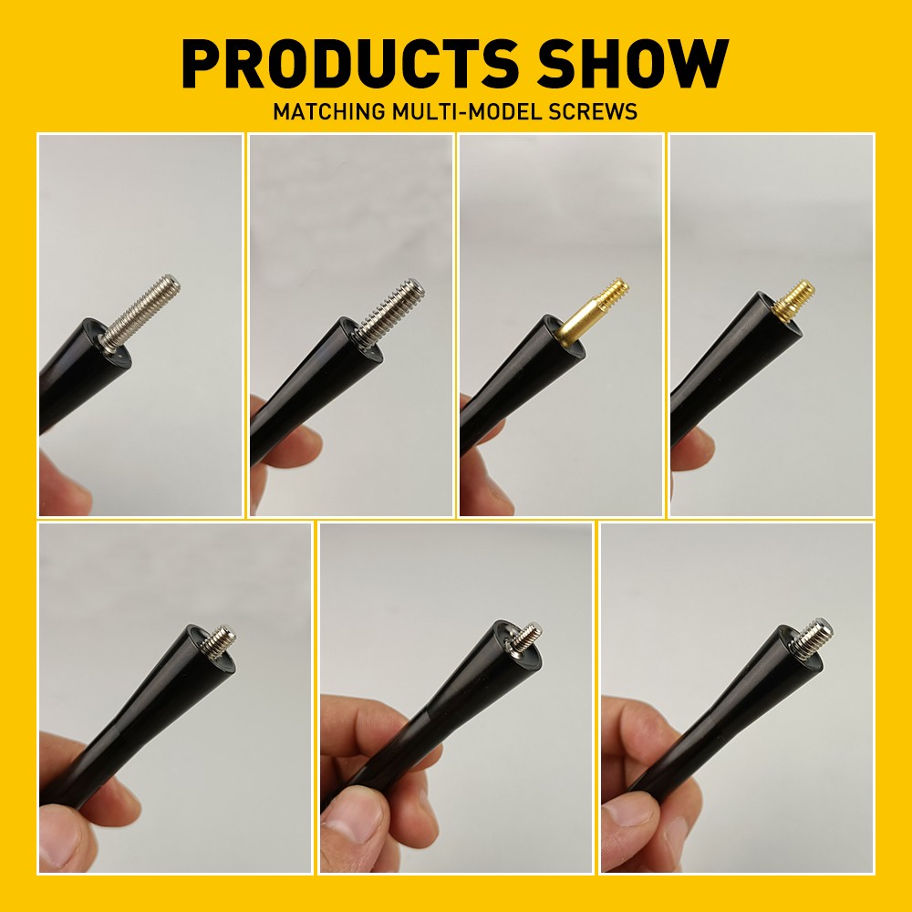 1/2Set 7″ inch Black Short Antenna Mast AM/FM Radio Fit for CHEVY SILVERADO 2006