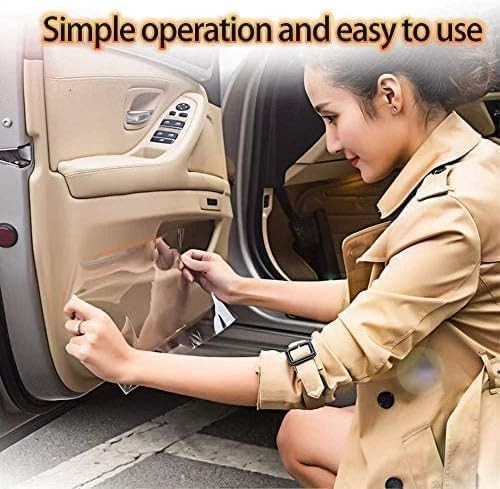 Clear Vinyl Wrap Transparent Protective Self Adhesive Car Wrap Film Vinyl New