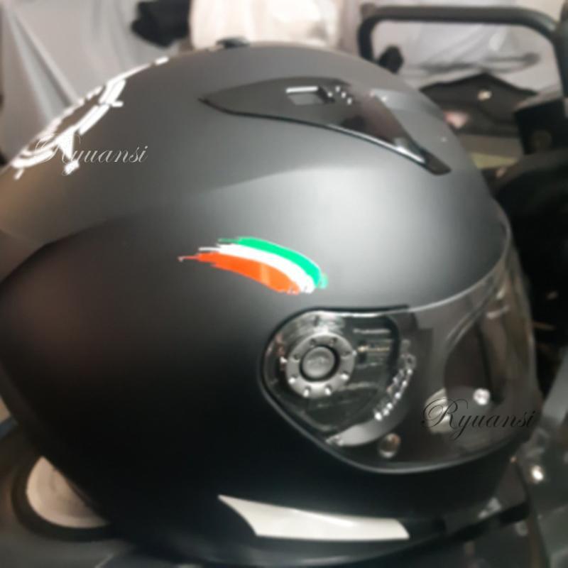 Motorcycle Helmet FRANCE GERMANY ITALY Flag For BMW Sticker Racing Decal Vinyl