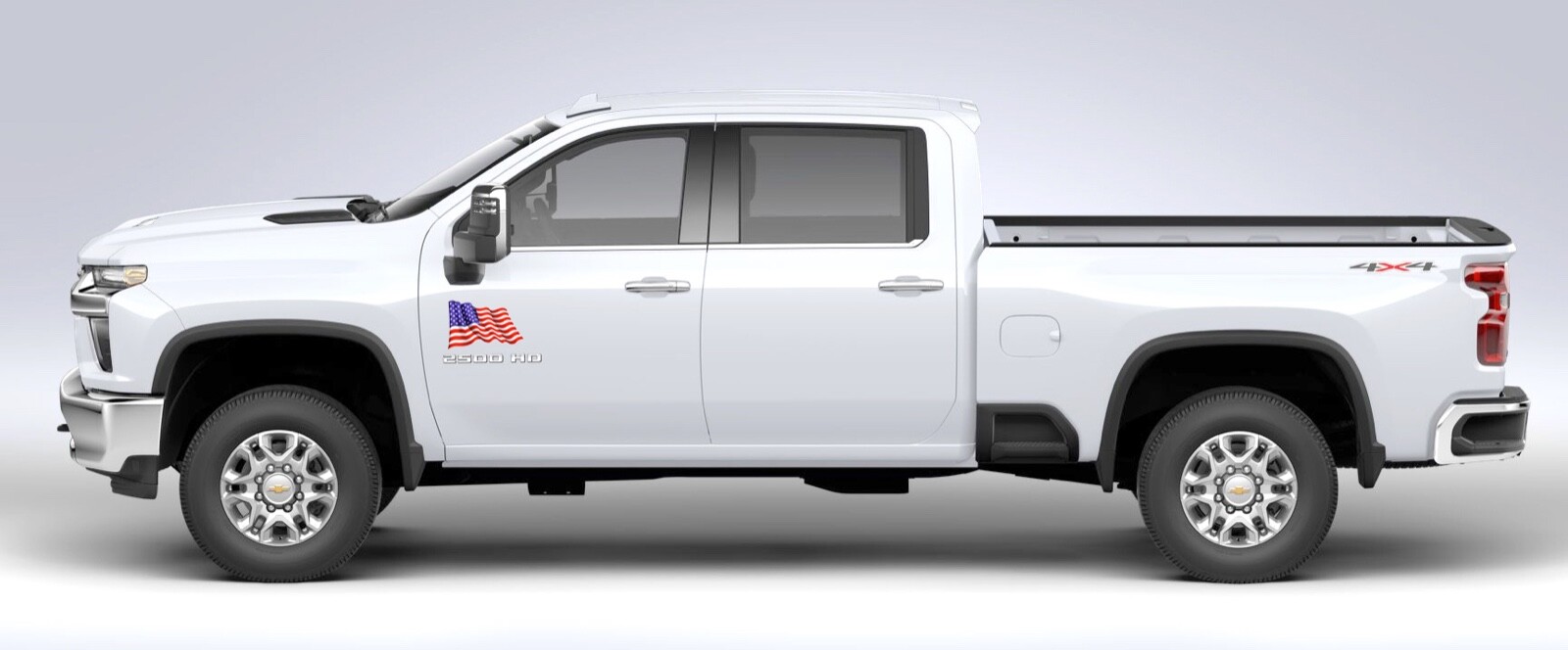 American Flag Wavy Sticker USA US United States America Decal Truck Car Bumper
