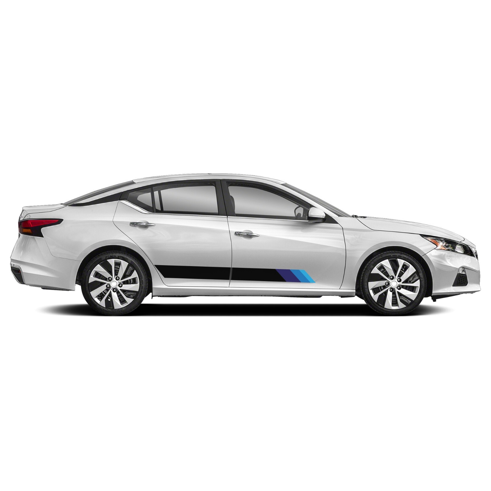 Retro stripe Decal for Nissan Altima S SV SL SR Midnight Platinum graphic design