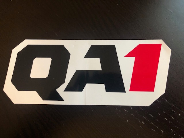 QA1 High Performance Suspension – Racing / Sticker / Decal – 8.00″ x 3.25″