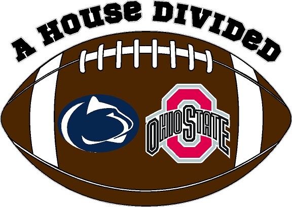 A House Divided Football Teams Decals