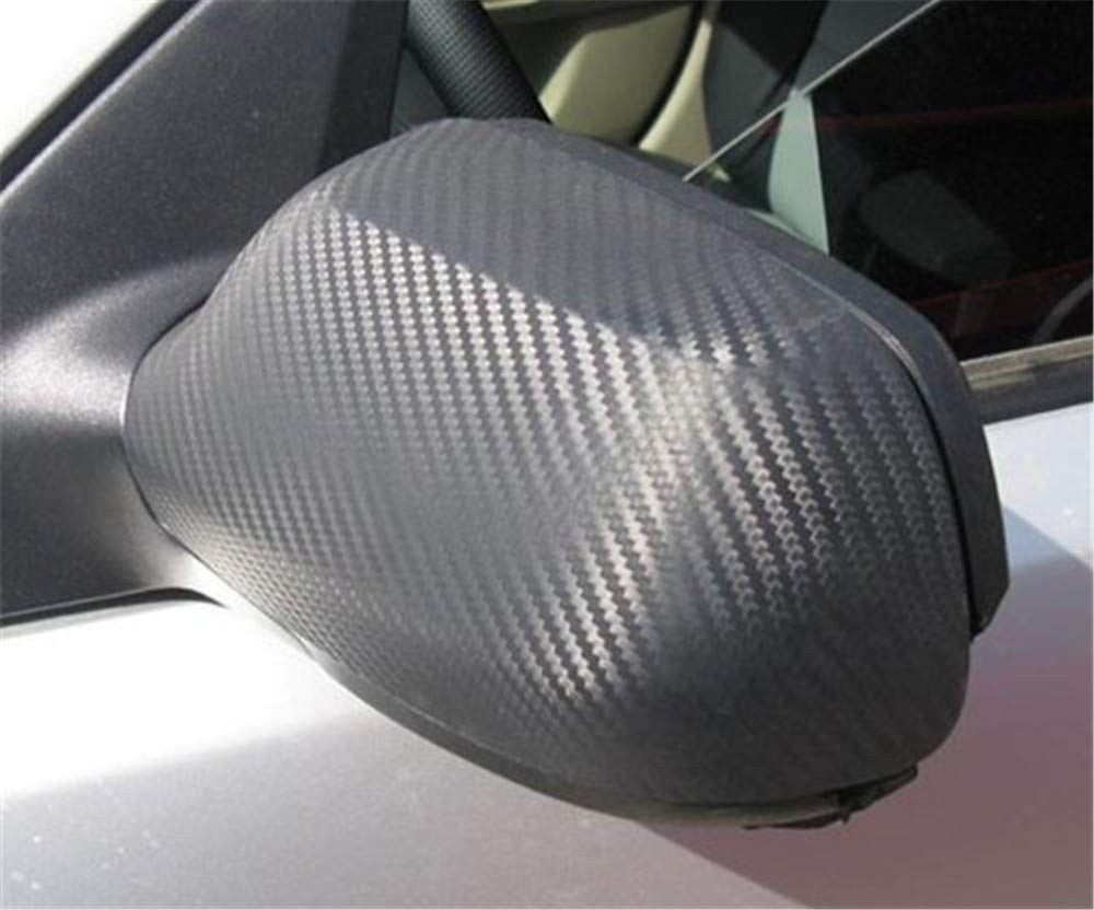 3D Black Carbon Fiber Vinyl Bubble Car Wrap 12″ x 60″ / 1 FT x 5 FT,