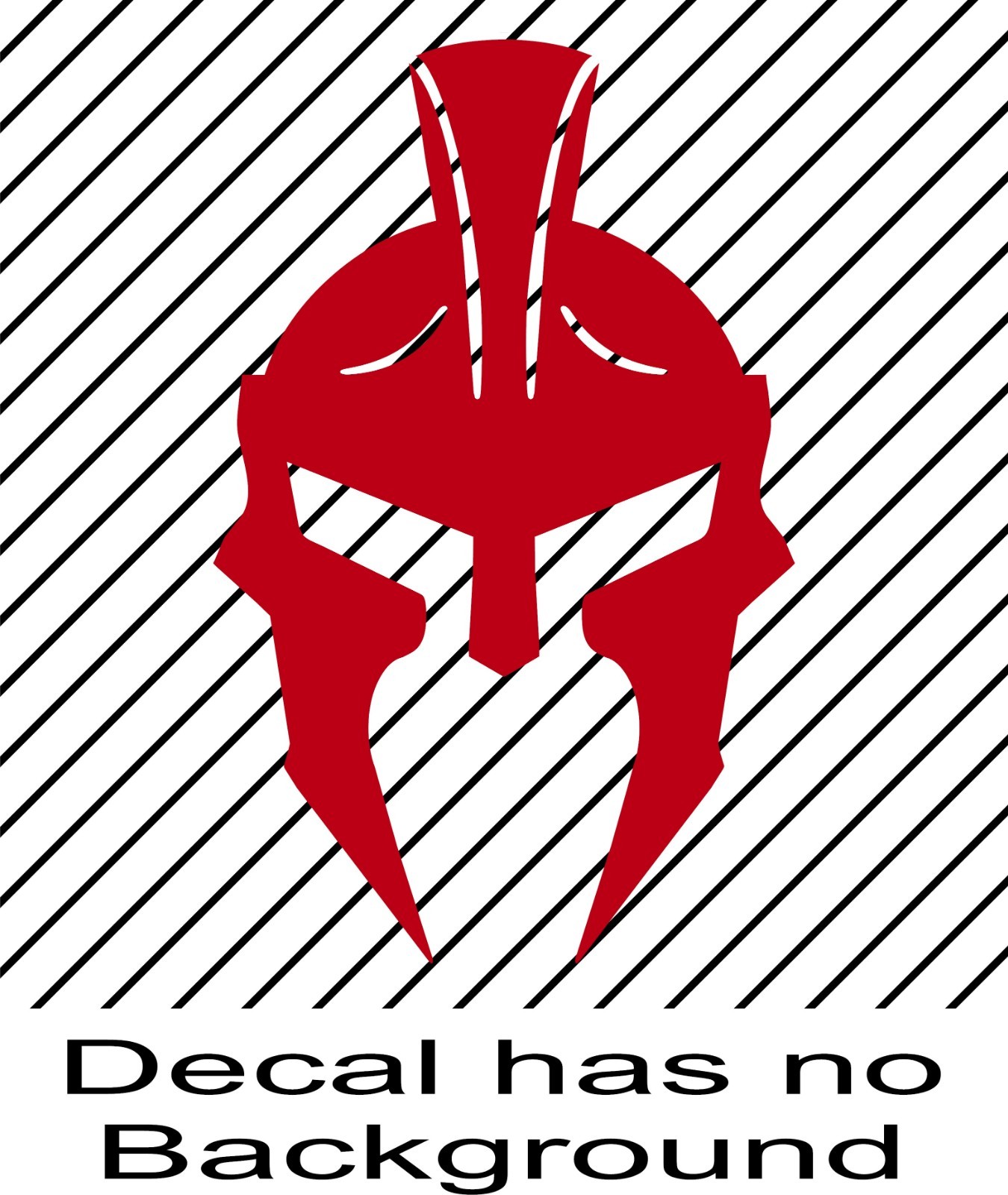 Spartan Helmet Gladiator Decal Molon Labe Vinyl Sticker window fender fuel door