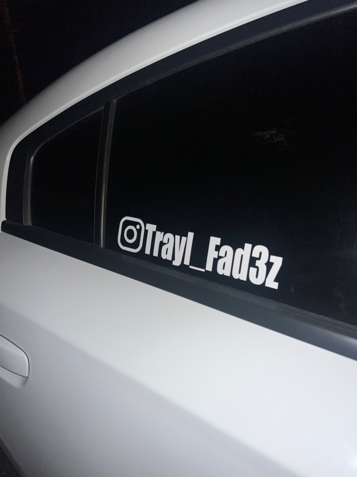 social media decals, instagram, Snapchat, Facebook,YouTube,TikTok Window decals