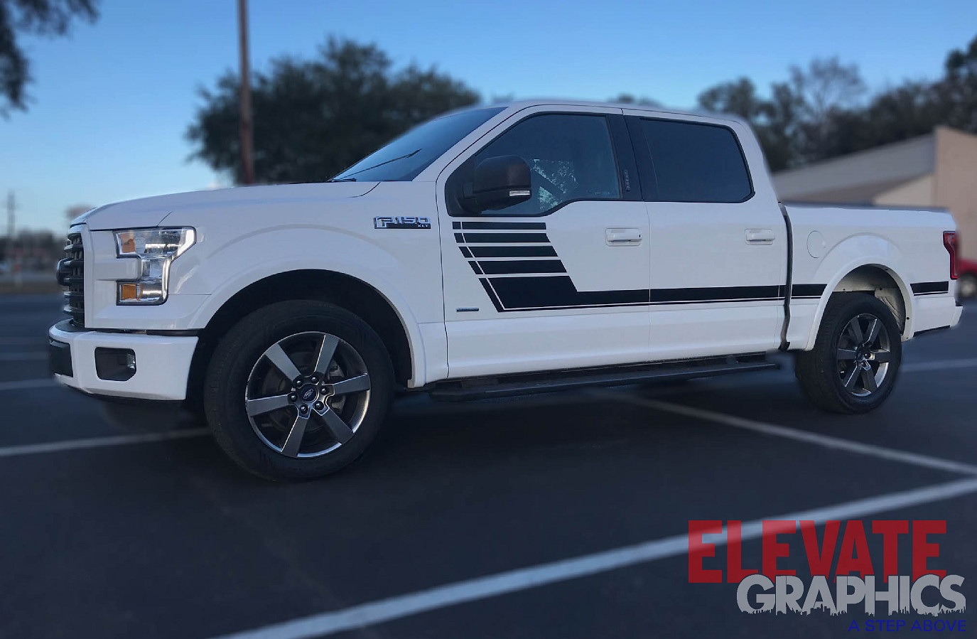For Ford F150 Side Graphics Hockey Arrow Stripes Vinyl Decals Stickers 2009-2020
