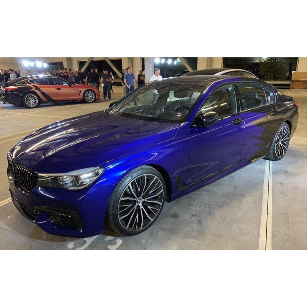 KPMF K75400 Gloss Opulent Indigo Vinyl Car Wrap Film | K75452