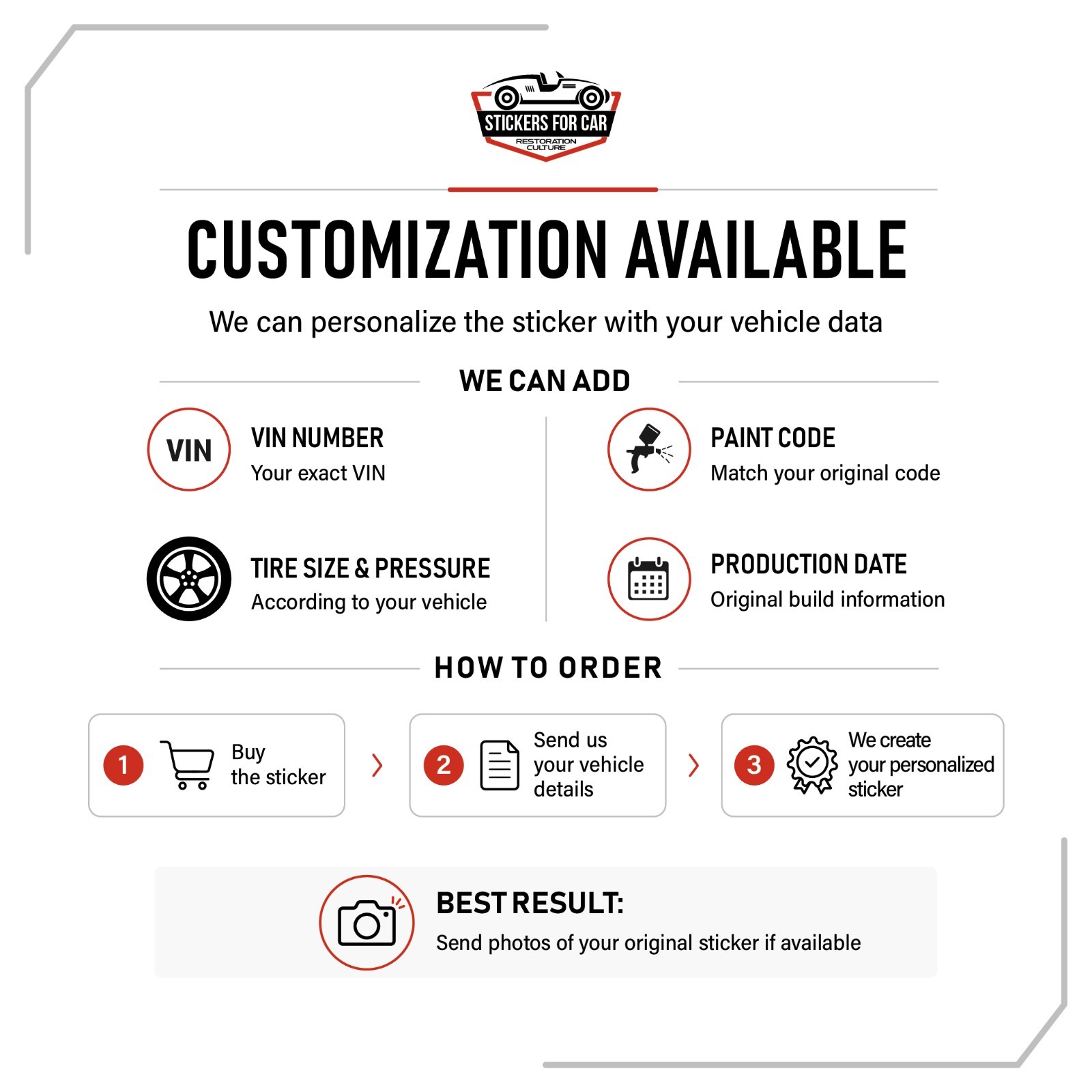 VIN Sticker Label For POLARIS ATV All Models