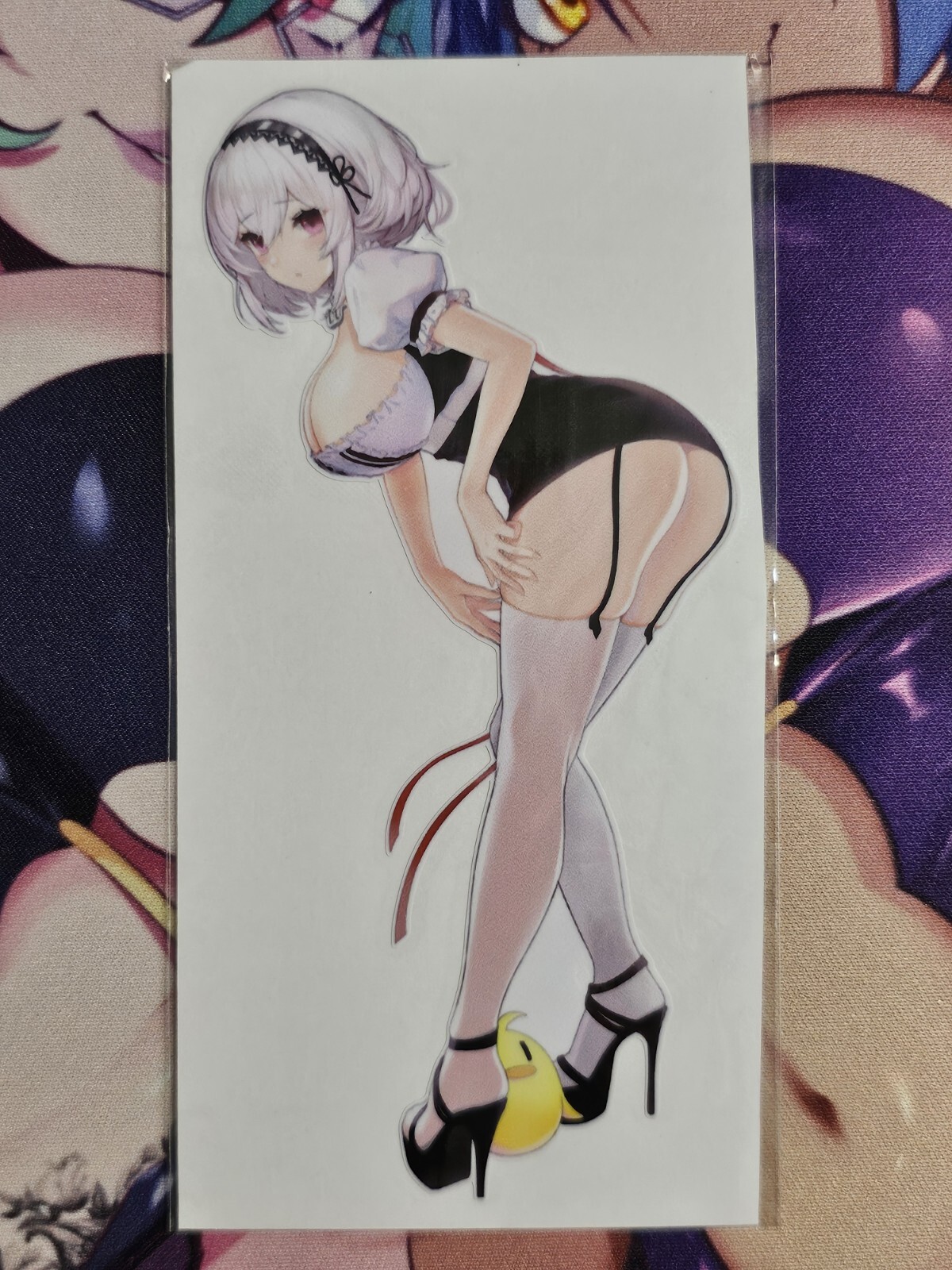 Anime Character Car Stickers Sexy Anime Waifu Decal Window Decor 3 X 5.5 in