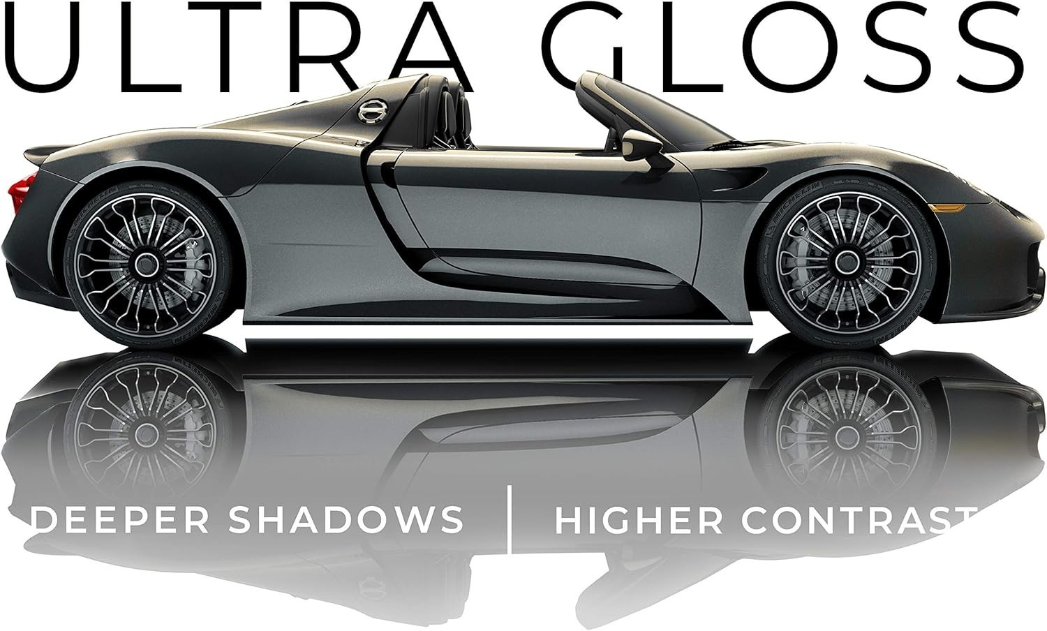 Revolutionize Your Car’s Look with 1ft x 5ft Charcoal Grey Ultra Gloss Vinyl