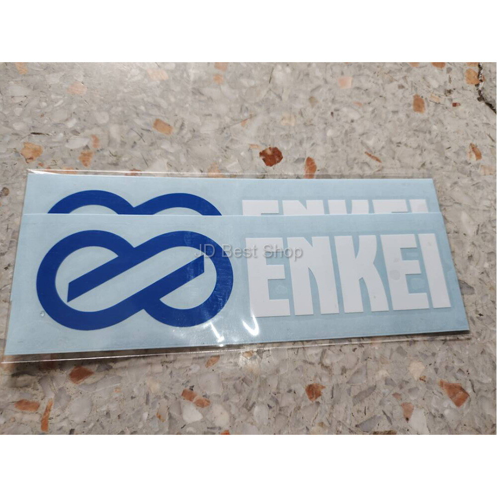 Sticker Vinyl Diecut Oracal Enkei Wheels for Car JDM Japan Racing Sports Style R