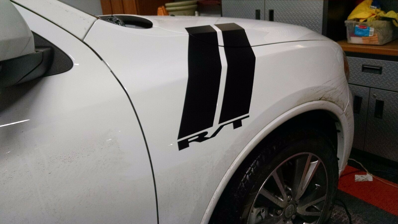 For all Durango Models, Hood/Fender Hash Stripes for 2014-2024