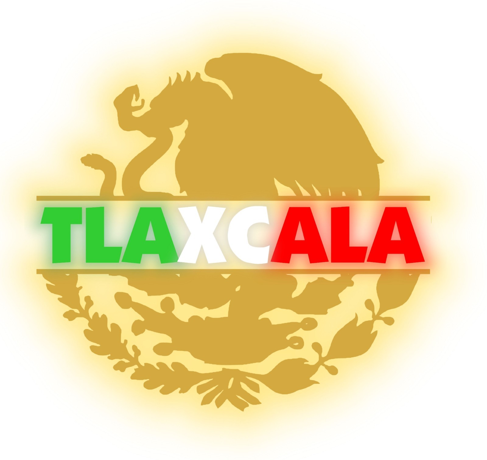 Tlaxcala Reflective Sticker with Mexican Coat of Arms Vinyl Decal