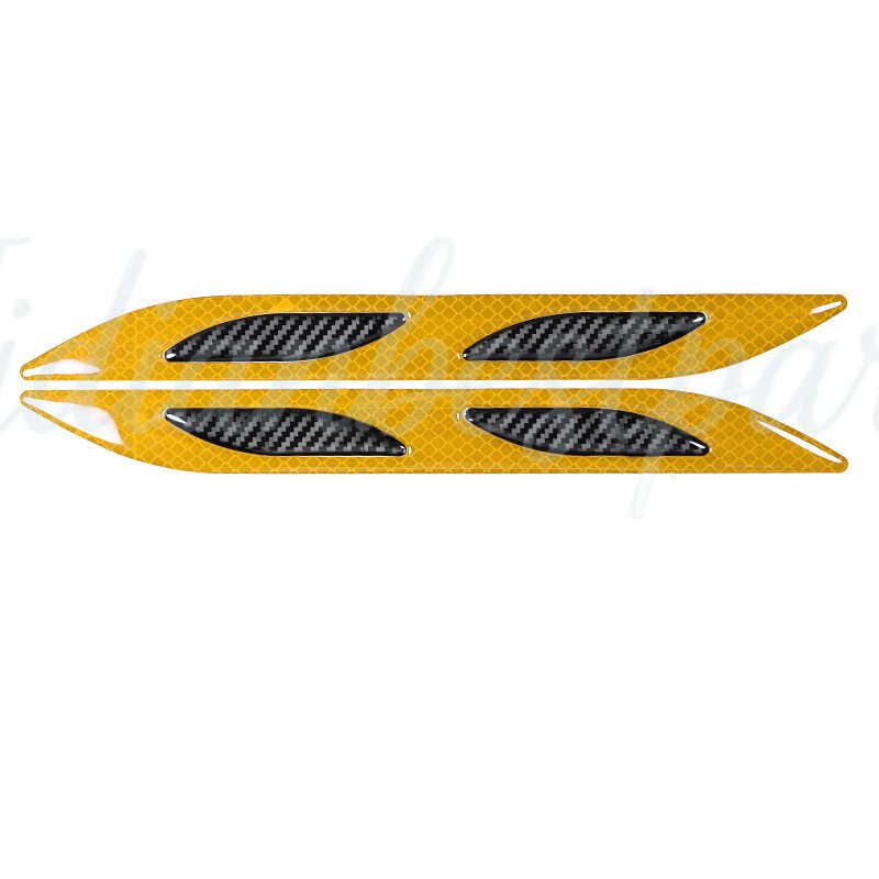Reflective Car Door Bumper Truck Wheel Handle Sticker Tape Safety Warning Decal