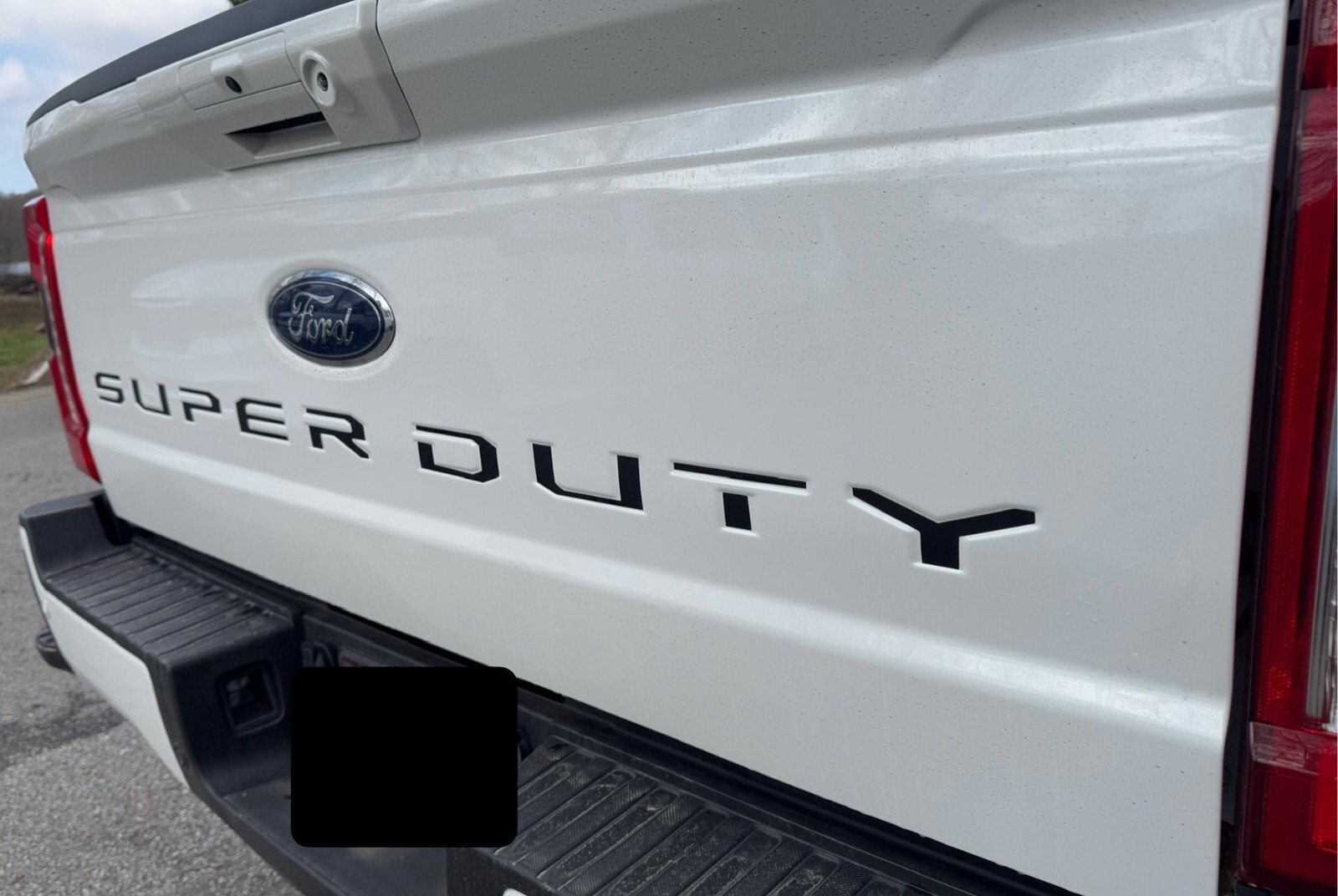 2023 2024 Super Duty Letter Insert Decals F250 F350 Tailgate inlay stickers