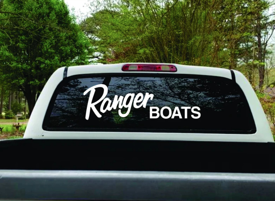 Ranger Boats Professional Grade Vinyl Decal Choose Size & Color