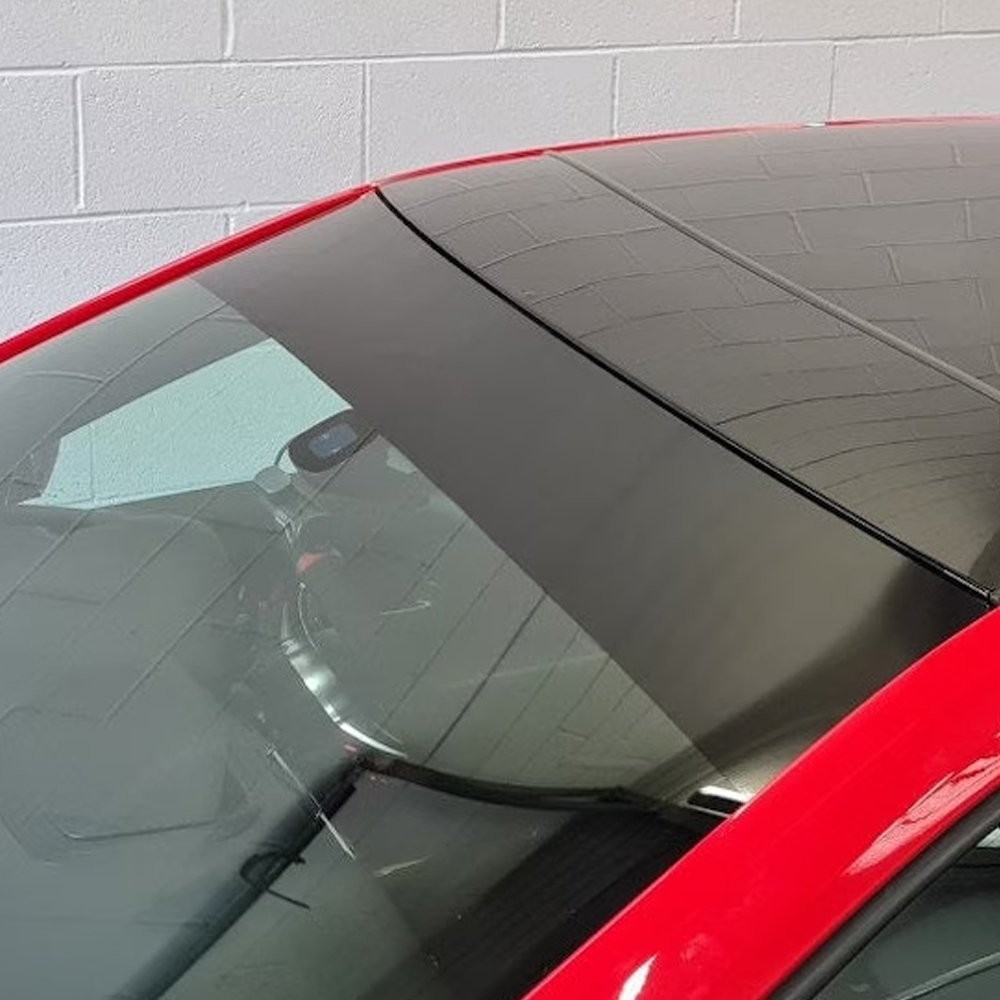 60” Car Window Tint Windshield Sun Visor Vinyl PVC Decal Strip Sticker Black