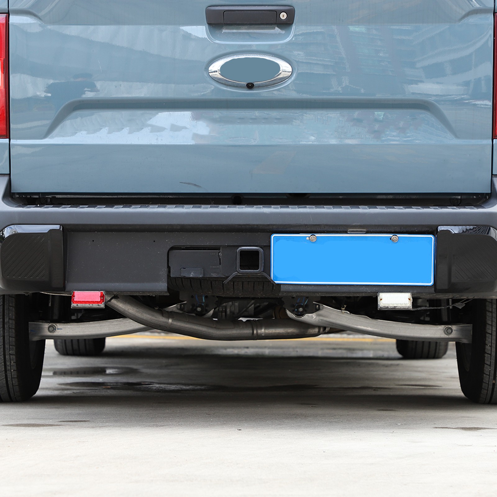 Car Rear Bumper Side Impact Trim Cover Piano ABS Black For Ford Maverick 2022+