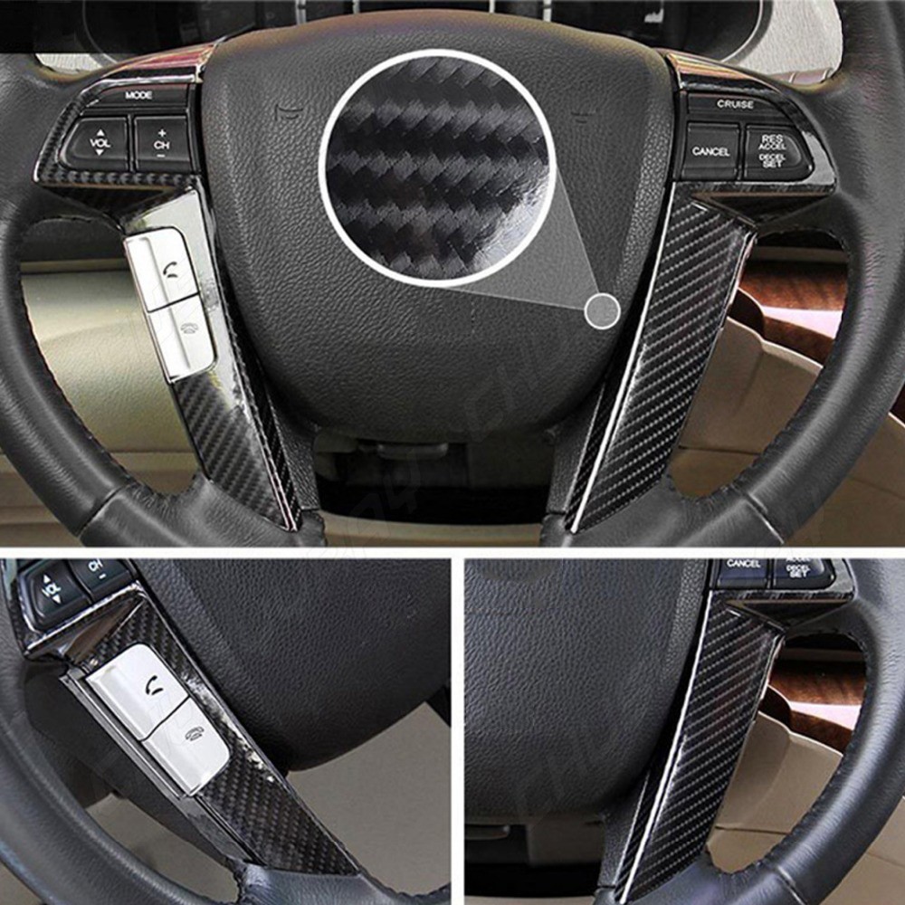 1-PC 5D Real Carbon Fiber Vinyl Wrap Sheet, High Gloss Finish for Auto Exterior
