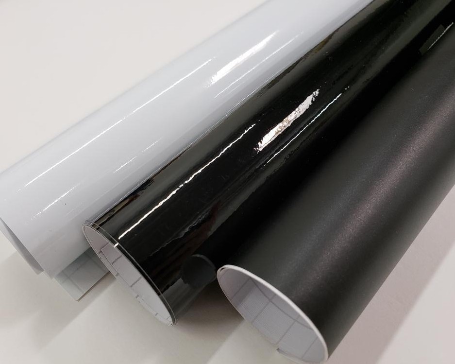 Gloss Matte Black White 2.5FT Wide Vinyl Car Wrap Film Auto Decal Sticker Roll