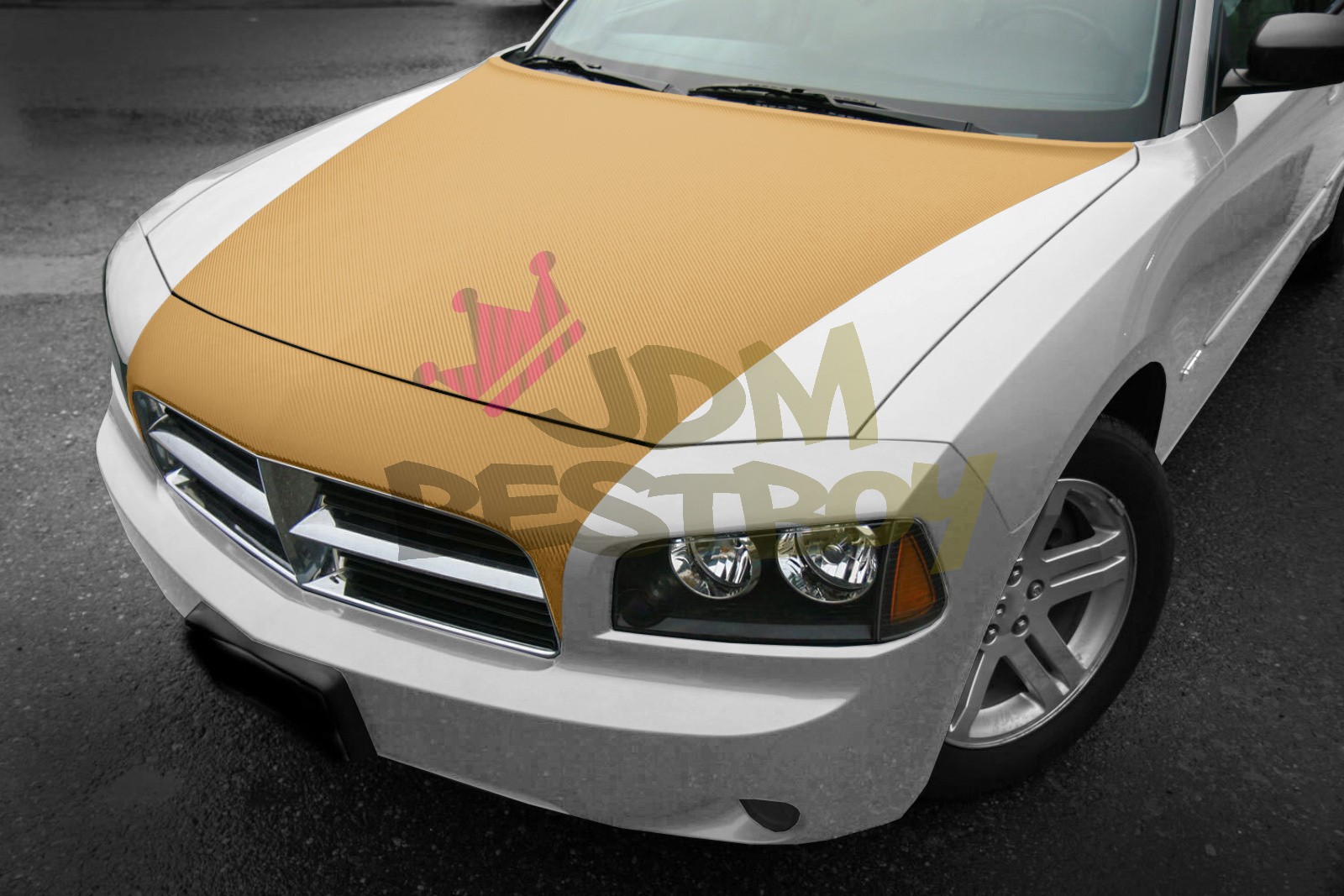 3D Carbon Fiber Gold Matte Textured Car Vinyl Wrap Sticker Decal Sheet Film DIY