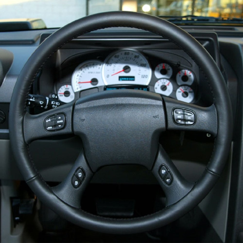 1/2set Black Steering Switch Wheel Control for Buttons Chevy Silverado 1500 GMC