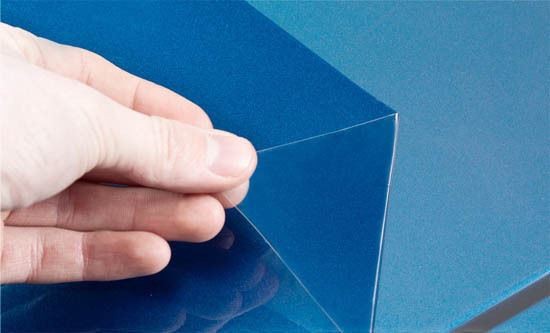 6″ x 60″ Clear Door Sill or Door Edge Paint Protection Scratch Film Vinyl Sheet
