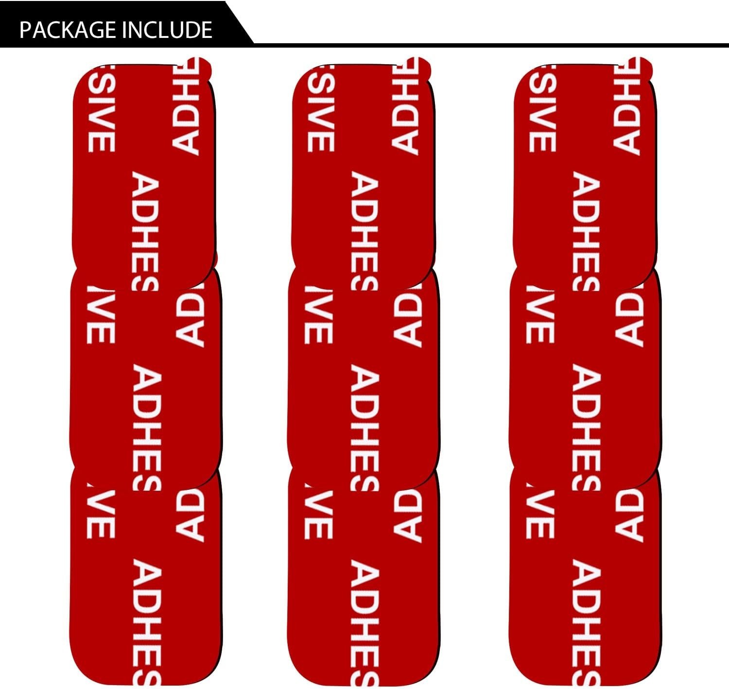 9 PCS Very High Bond Double-Sided Car Adhesive for Secure Dashboard Mounts