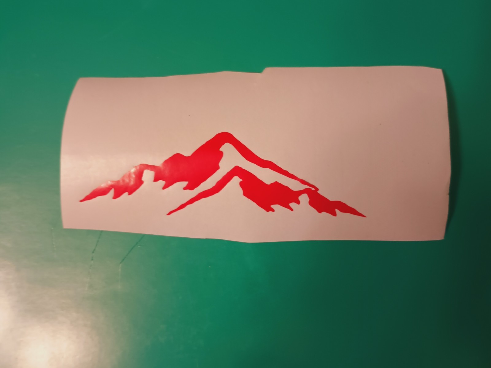 4×2 1/2 Mountains Decal