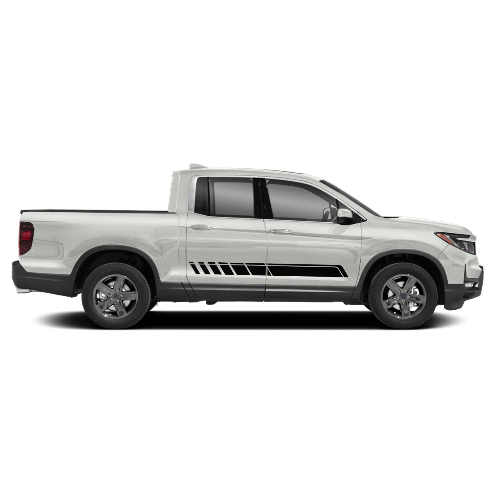Lower door side stripes graphics stickers decal compatible with Honda Ridgeline