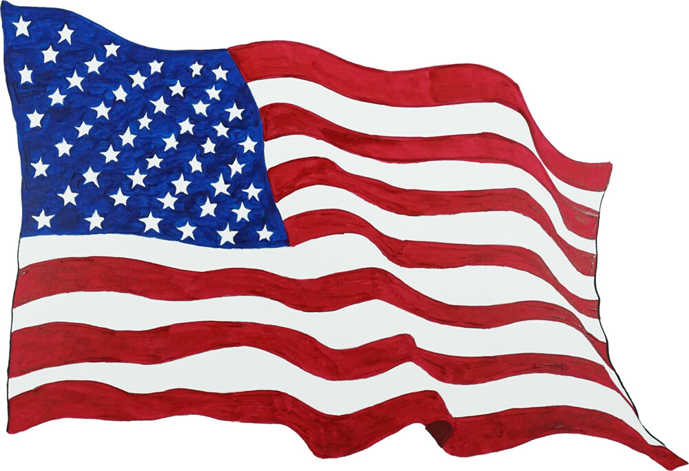 American Flag USA US United States America Decal Sticker Truck Car Bumper Window