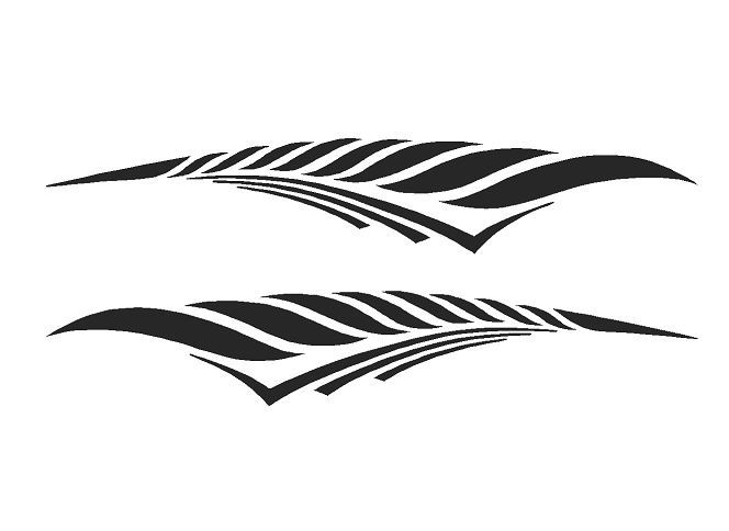 VINYL GRAPHIC #A1160 DECAL VEHICLE CAR TRUCK CROSS OVER SUV VAN SEMI MODERN AUTO