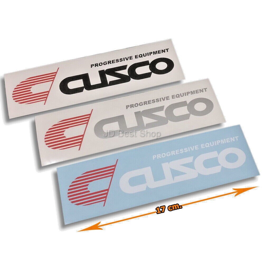 Sticker JDM Style Cusco Front Strut Tower Bar Die-cut Vinyl Decal Car Racing 17c