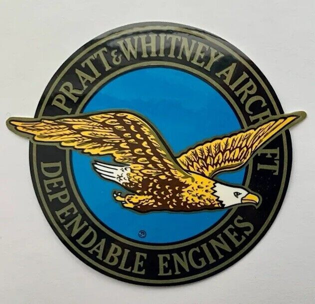 Pratt & Whitney, P&W, Aircraft Engine Decals, Left, Right or Pair DEC-0106