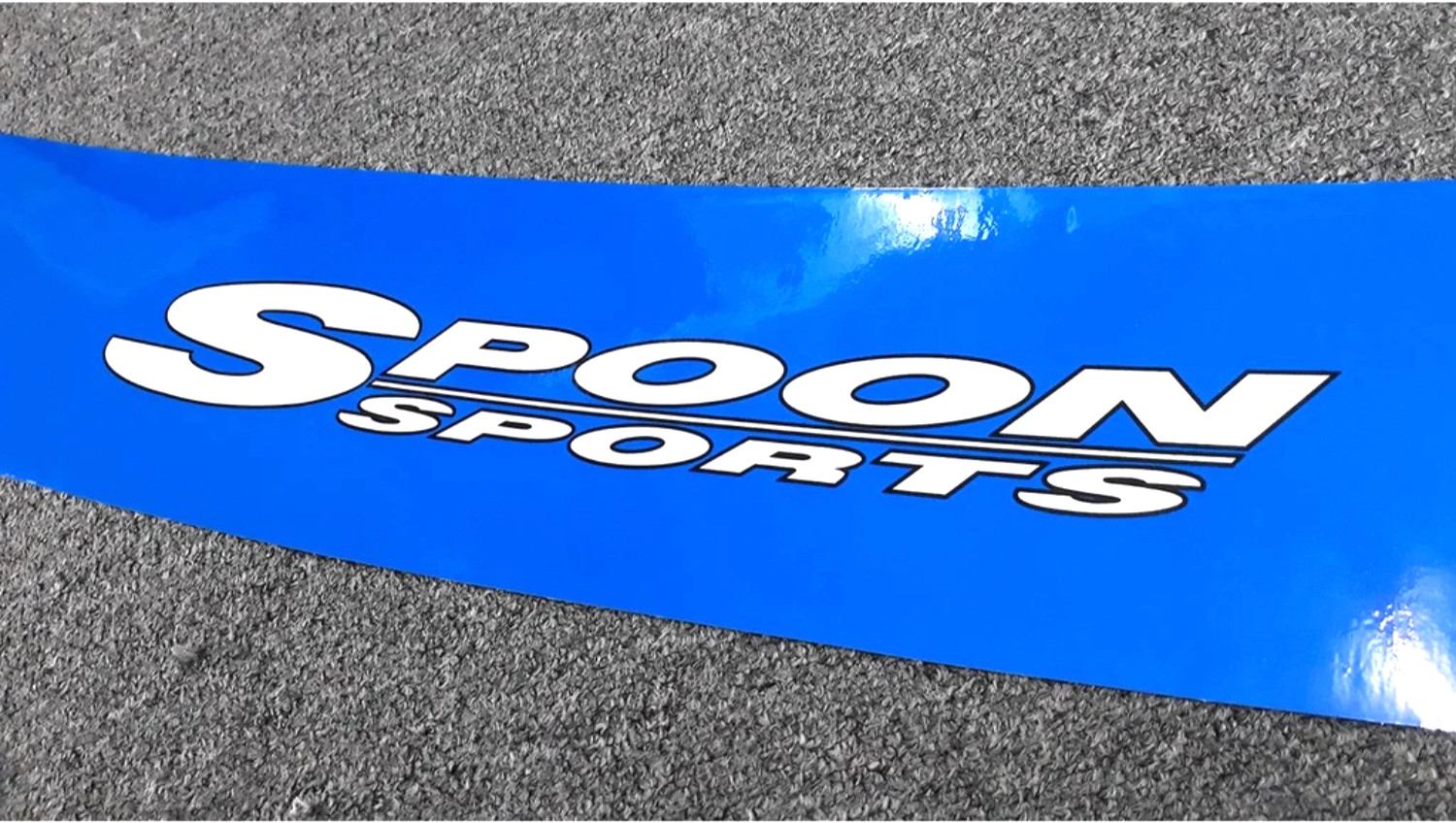 Spoon Sports Style JDM Windshield Sunstrip Decal Banner Graphic Universal Fit