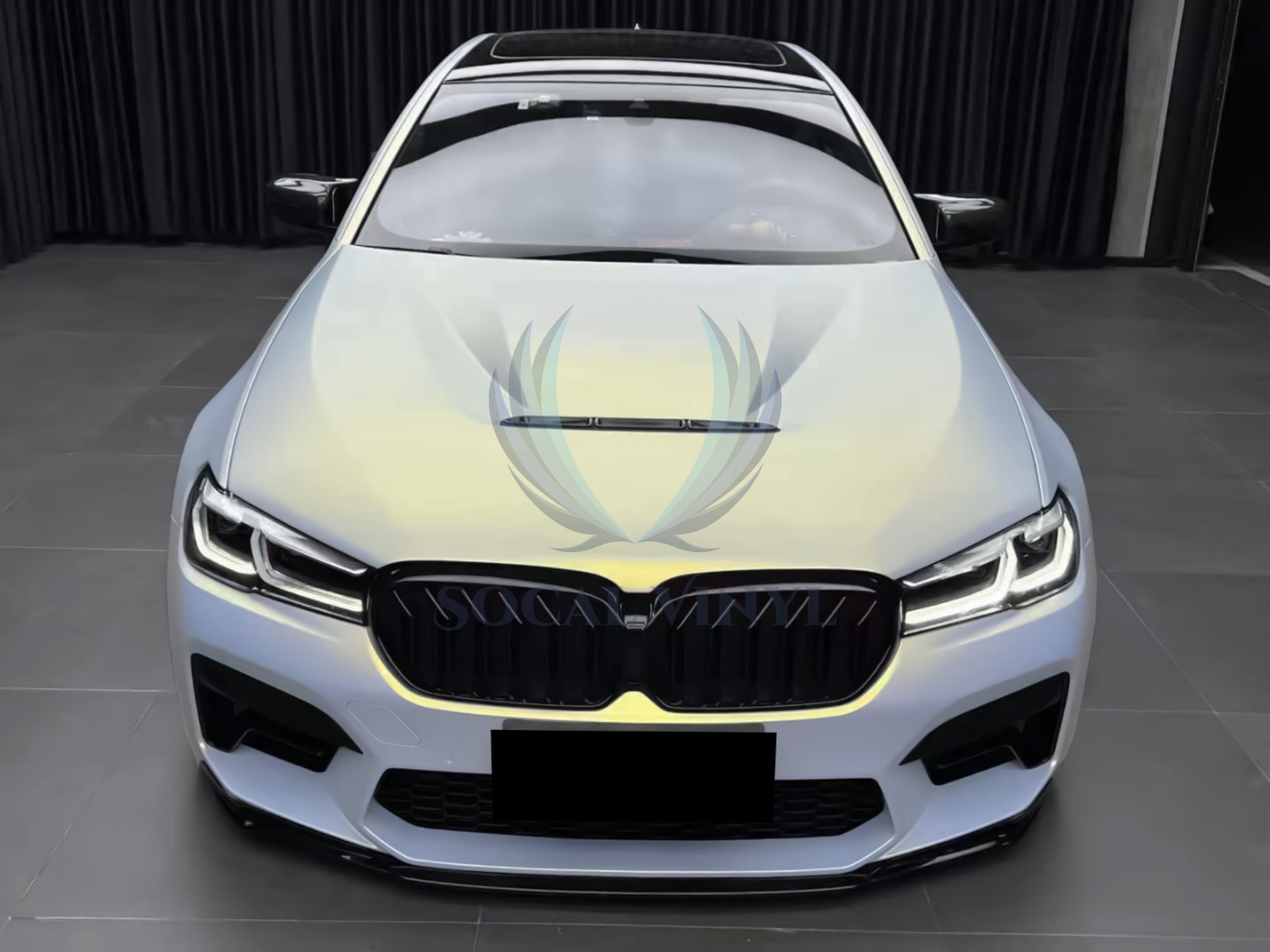 ESSMO PET Space Candy Matte Platinum Gold Car Vehicle Vinyl Wrap Decal Sticker