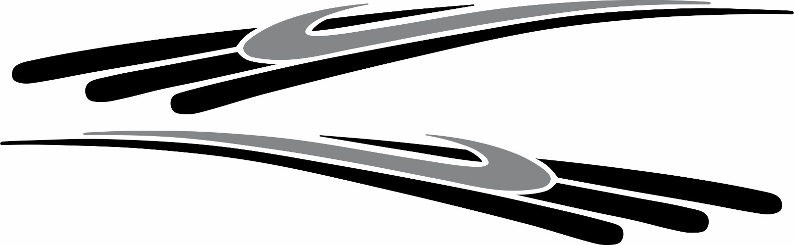 Tribal Decals Racing Flames Vehicle Car Truck Kart Boat Graphics Stickers 50″